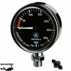 Manomètre TEK Sans Flexible 360Bars - Apeks