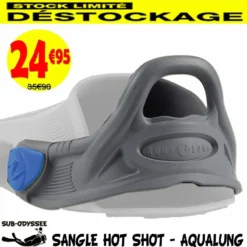 Sangles Palmes HOT SHOT (La Paire) - Aqualung - DESTOCKAGE
