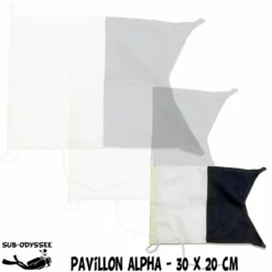 Pavillon Alpha De Signalisation Surface - Best Divers