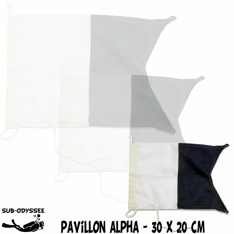 Pavillon Alpha De Signalisation Surface - Best Divers