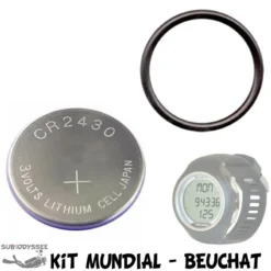 Kit Pile MUNDIAL / MUNDIAL 2 Ordinateur Apnée - Beuchat