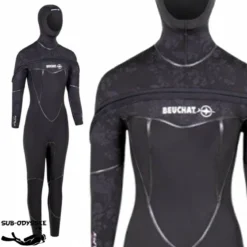 MED C-ZIP Monopièce 8mm Avec Cagoule Femme - Beuchat