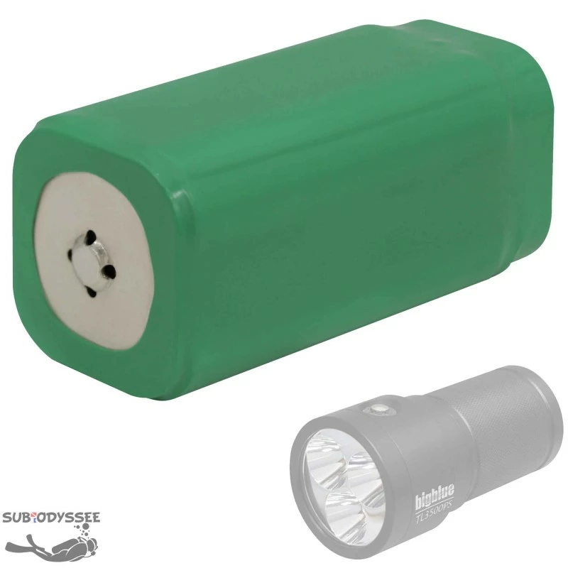 Pack Batterie 4x18650 SUPREME Rechargeable Lithium-ion Pour Phare Ă LED - Big Blue