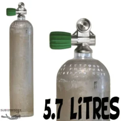 Bouteille 5.7 Litres 230 Bars Aluminium S40 Nitrox