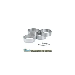 Cerclage Inox Renforcé Pour Bi-Bouteille Inox Largeur:30mm