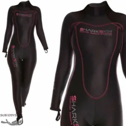 CHILLPROOF FULL SUIT Femme Monopièce Zip Dorsal - SHARKSKIN