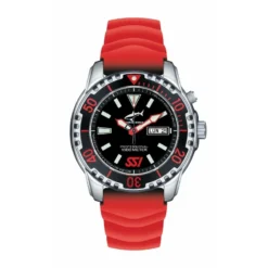 DEEP 1000m SSI Edition Montre De Plongée Bracelet Elastomère - Chris Benz