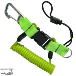 Cordon Spiralé INOX Mousqueton Inox - Bersub