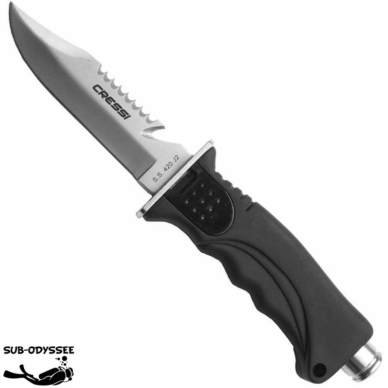 SKORPION Couteau Plongée Inox 23.5cm - Cressi