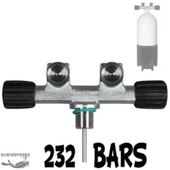 Robinet 2 Sorties Fixes En H G5/8 (DIN) 232B - M25 X 200