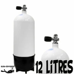 Bloc 12 Litres Court 1 Sortie Acier - Eurocylinder