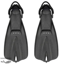 GO VOYAGE Palme Réglable Noire - Scubapro