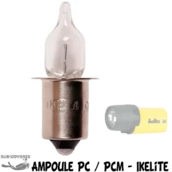 Ampoule Halogène 05 V 7.5 W Pour PC Lite, PCm Lite, SSAI, 100 A - IKELITE