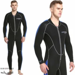 LIDO Monopiece 2mm Homme Avec Zip Ventral - Cressi
