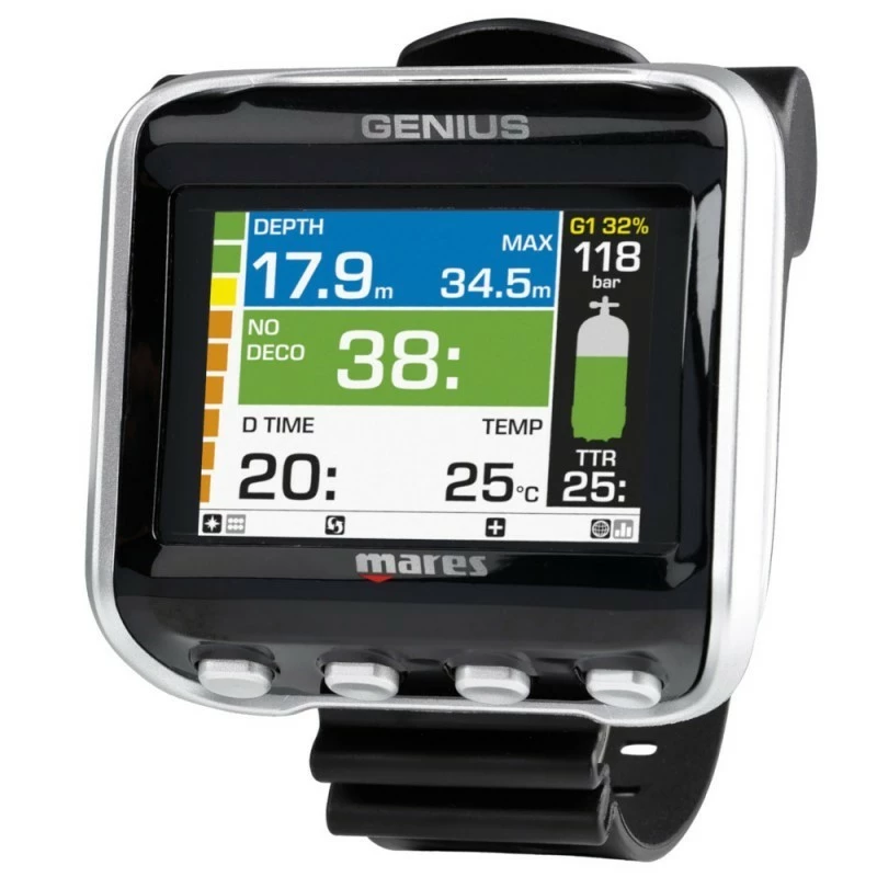 GENIUS Ordinateur De Plongée Couleur - Mares – Image 2