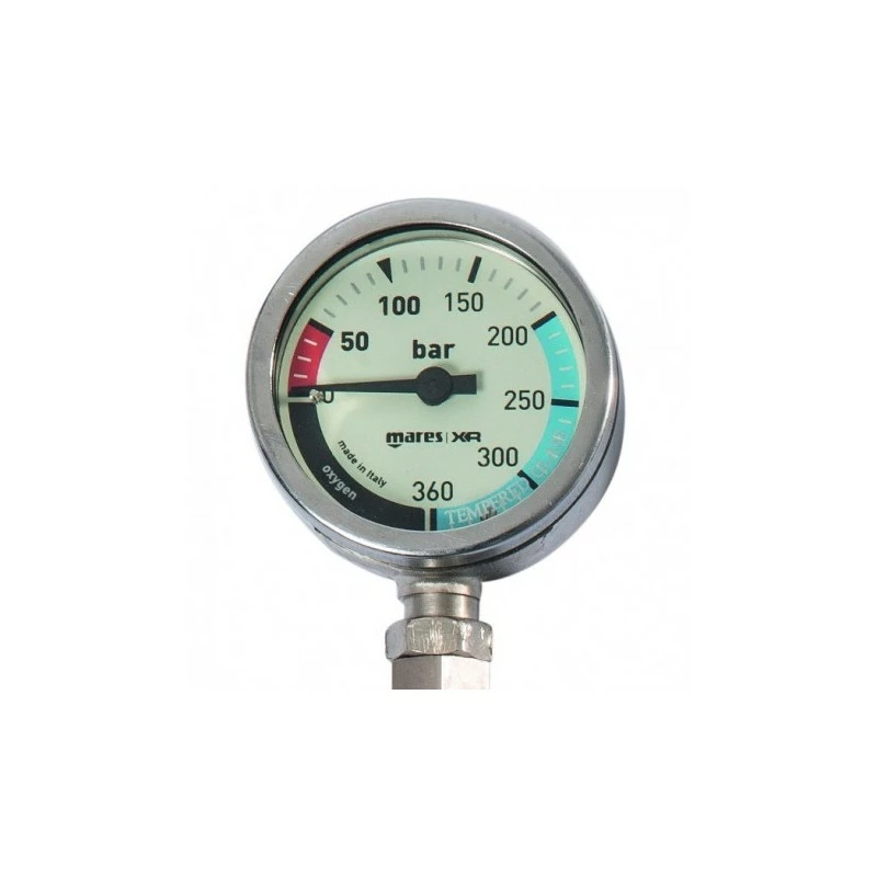 Manomètre SPG52 Miflex 15cm O2 XR - Mares – Image 2