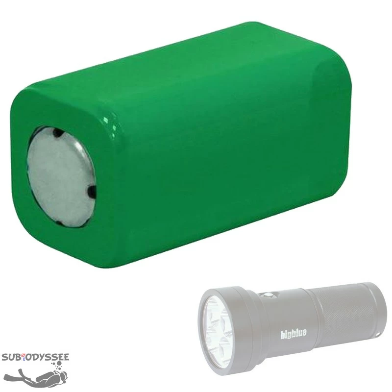 Pack Batterie 4x18650 Rechargeable Lithium-ion Pour Phare Ă LED - Big Blue