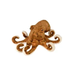 Peluche POULPE Brun 30cm - WILD REPUBLIC