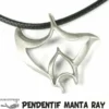 Pendentif "BIG RAY" RAIE MANTA Etain - BigBlue By St John