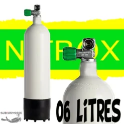 Bouteille 06 Litres 230 Bars Acier 1 Sortie NITROX - Roth