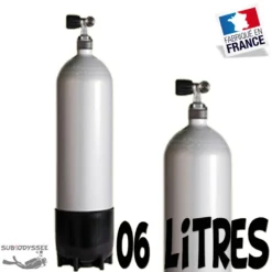 Bouteille 06 Litres 230 Bars Acier 1 Sortie - ROTH