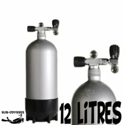 Bouteille 12 Litres Court 230 Bars 2 Sorties - Roth