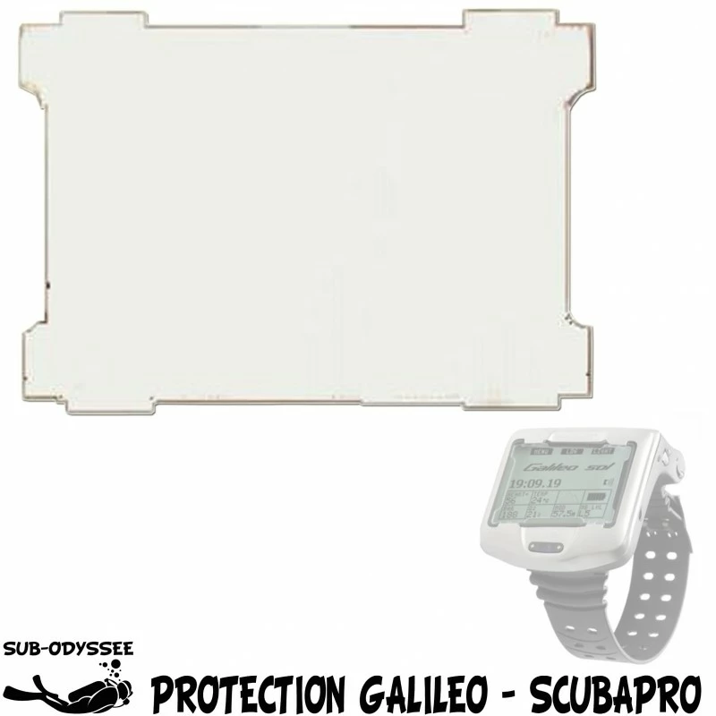 Protection Ecran GALILEO TERRA / LUNA / SOL Rigide - Scubapro