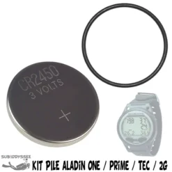 Kit Pile Pour Ordinateur ALADIN ONE, TEC, PRIME, ALADIN 2G / 3G / Sport (06201919) - Scubapro