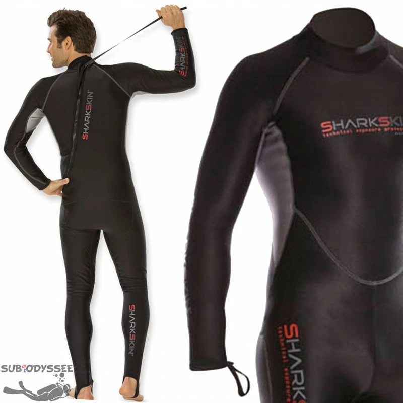 CHILLPROOF FULL SUIT Homme Monopièce Zip Dorsal - SHARKSKIN