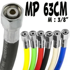 Tuyau / Flexible MP 63cm 3/8" Moyenne Pression Pour Détendeur